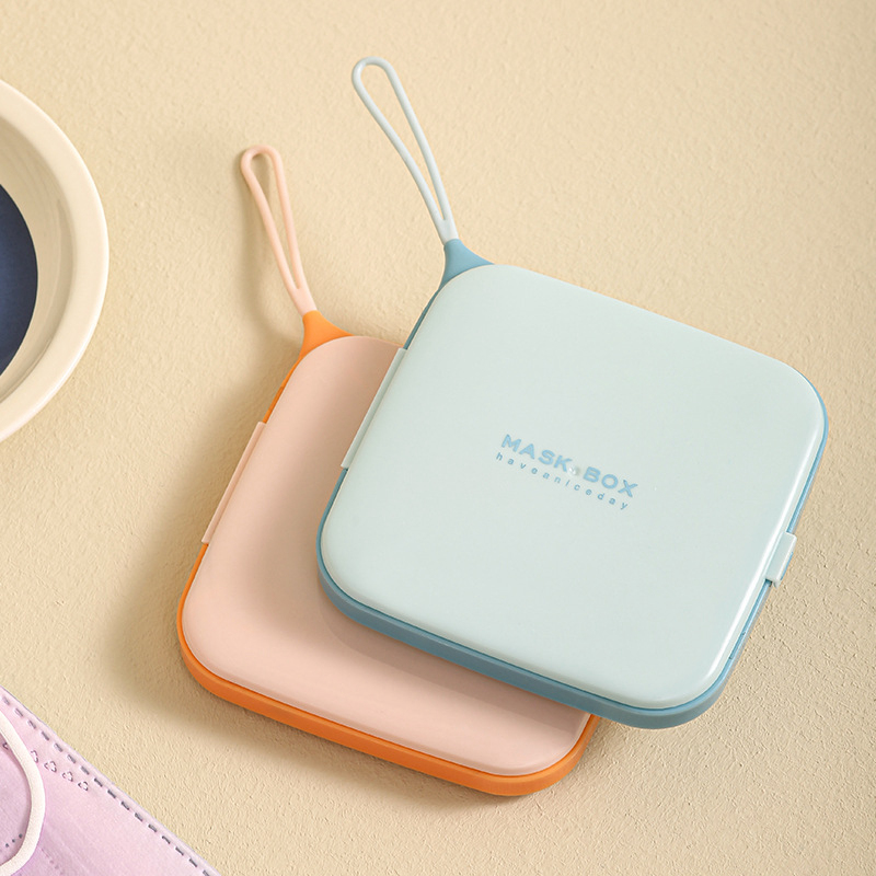 Face Mask Storage Box - 1PC Mask Storage Bags Anti Dust