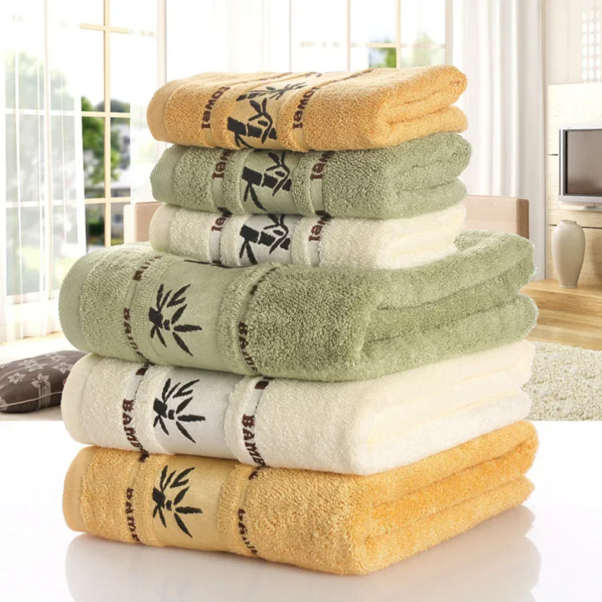 Bamboo Fiber Towels Set Home B - Cloth Face Mask Washable recension och pris