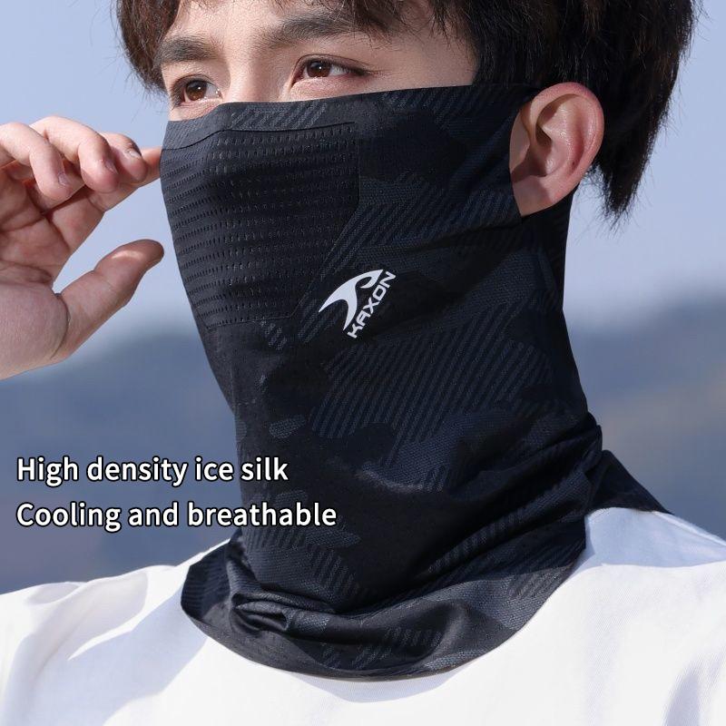 Ice Silk Summer Face Mask with - Sports Mask Breathable recension och pris