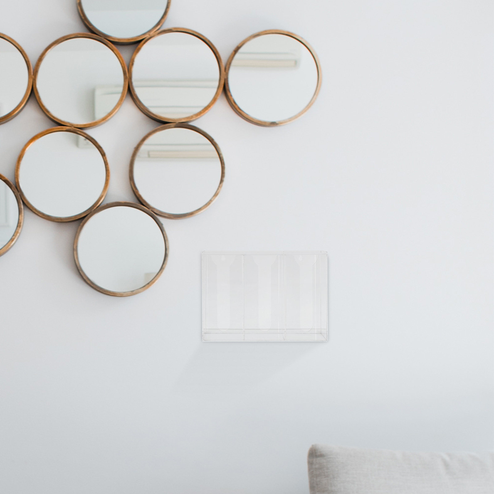 Face Mask Organizer Wall Mount - Face Mask Storage Box recension och pris