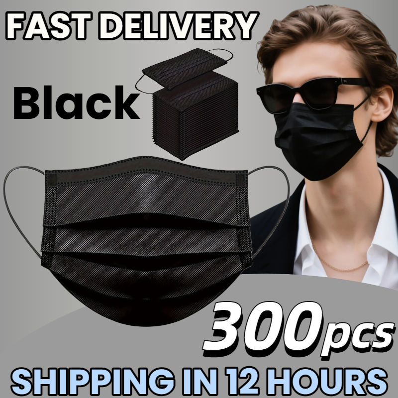 Fast Delivery! 300Pcs Thick Bl - Disposable Surgical Mask recension och pris