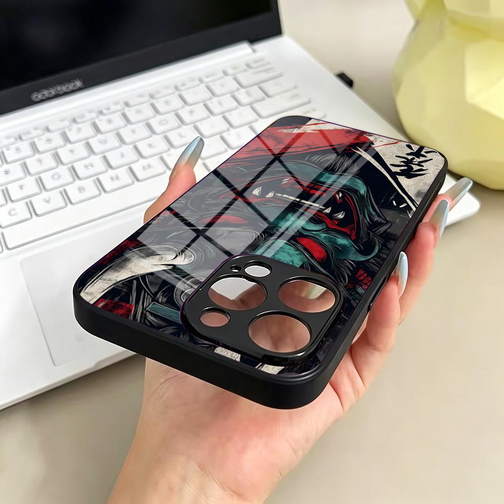 Oni Mask Samurai Phone Case Fo - Mask Case Hard Shell recension och pris