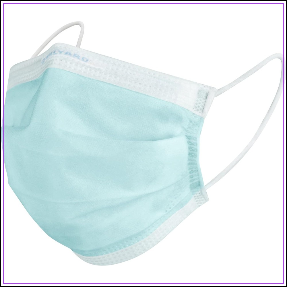 Disposable Procedure Mask with - Disposable Mask Blue recension och pris