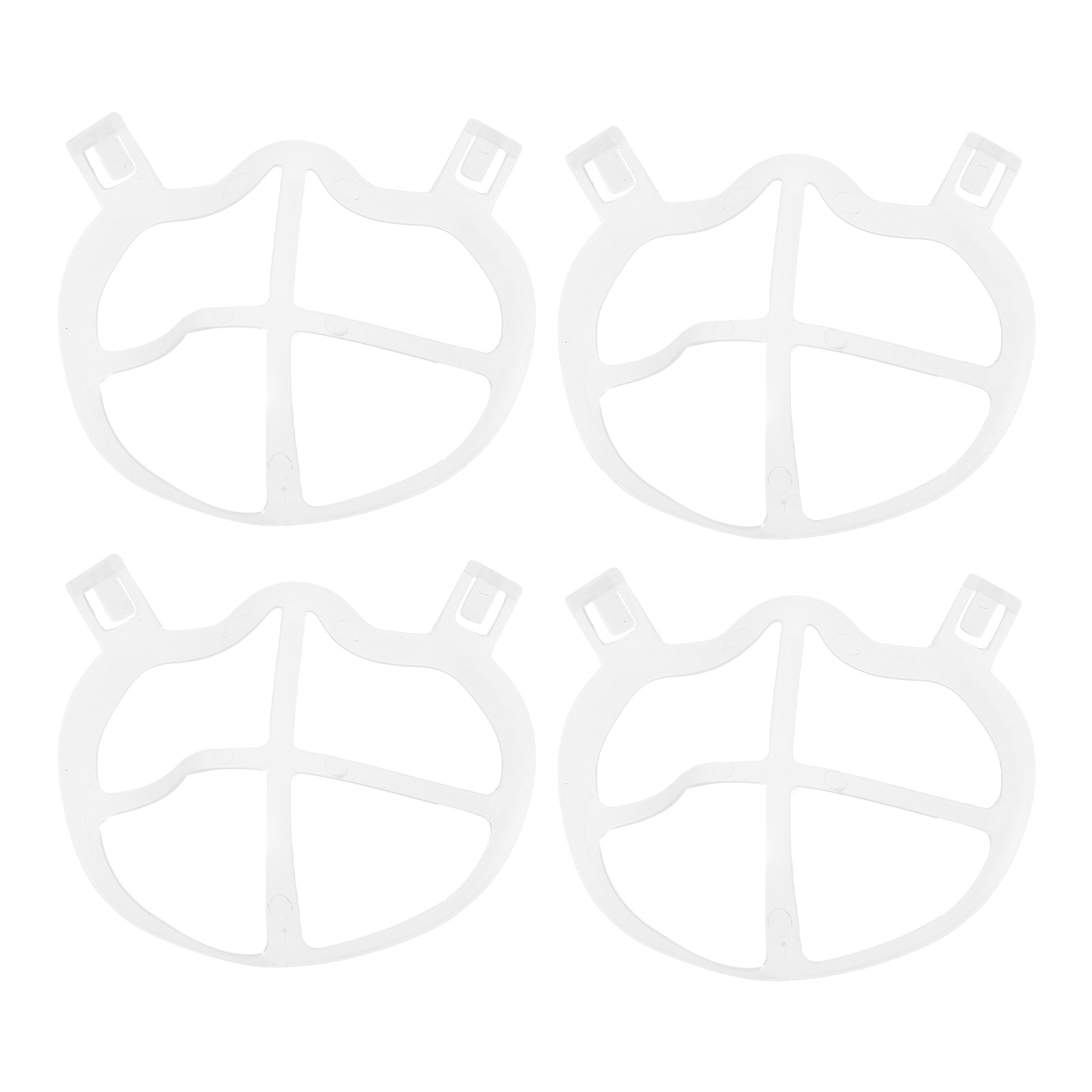 10Pcs Lightweight Odorless Sil - Silicone Mask Bracket recension och pris
