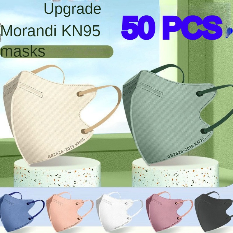 KN95 Face mask Morandi Color M - Disposable Surgical Mask recension och pris