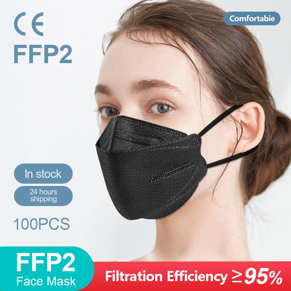 Adult Fish Shape Certified KN9 - Disposable Surgical Mask recension och pris