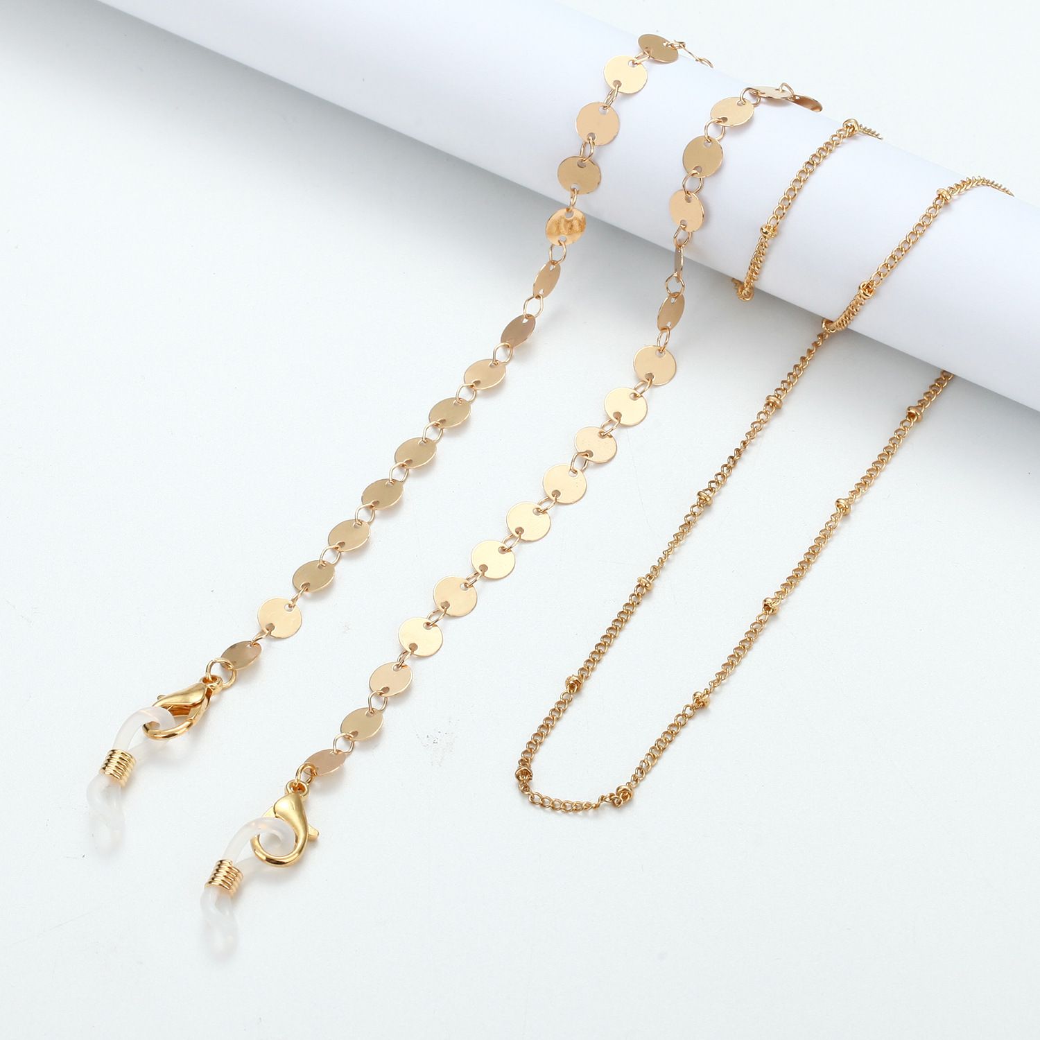 Jewelry Disc Metal Pearl Hangi - Mask Chain Holder recension och pris