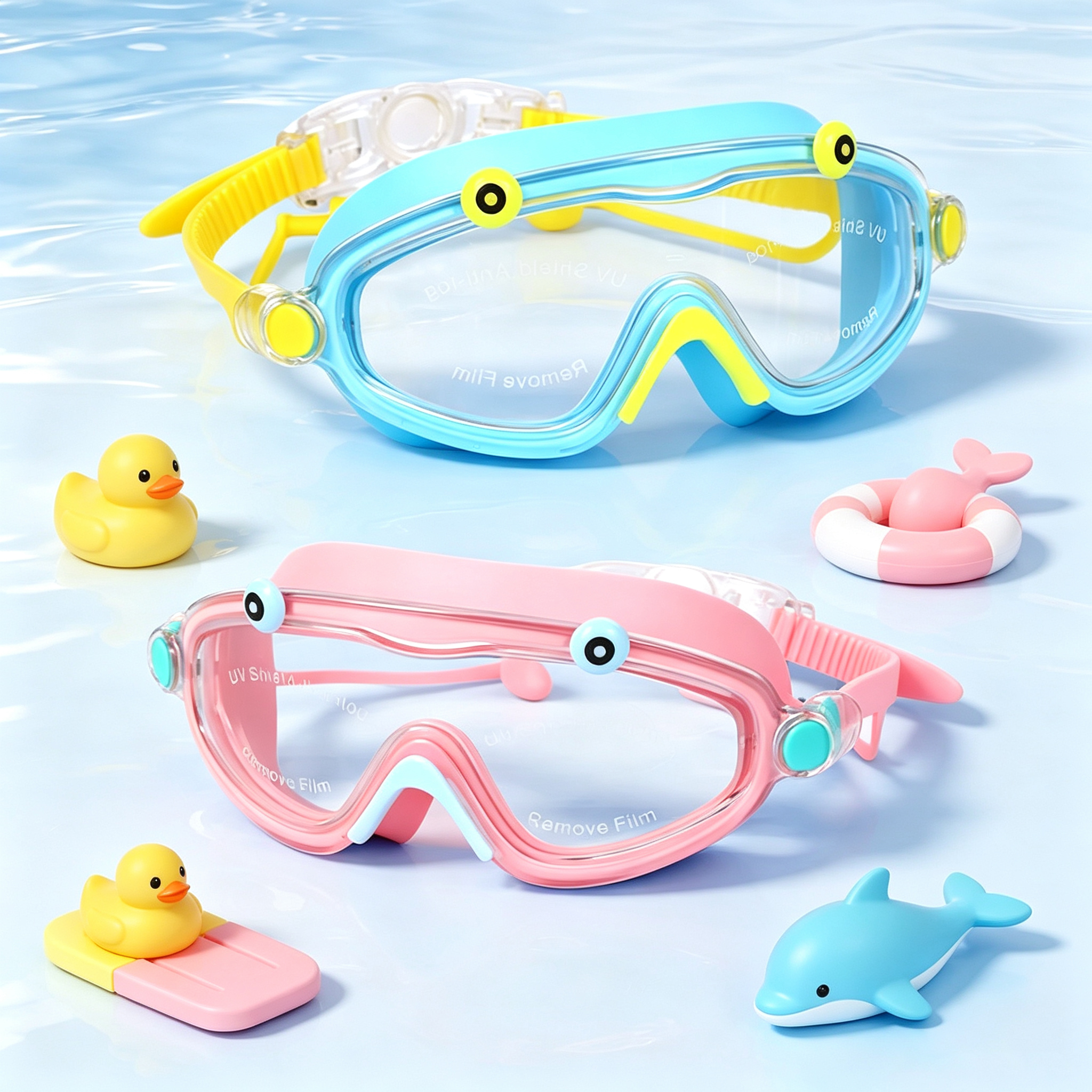 Kids Swim Goggles Boys Girls A - Anti Pollution Mask recension och pris