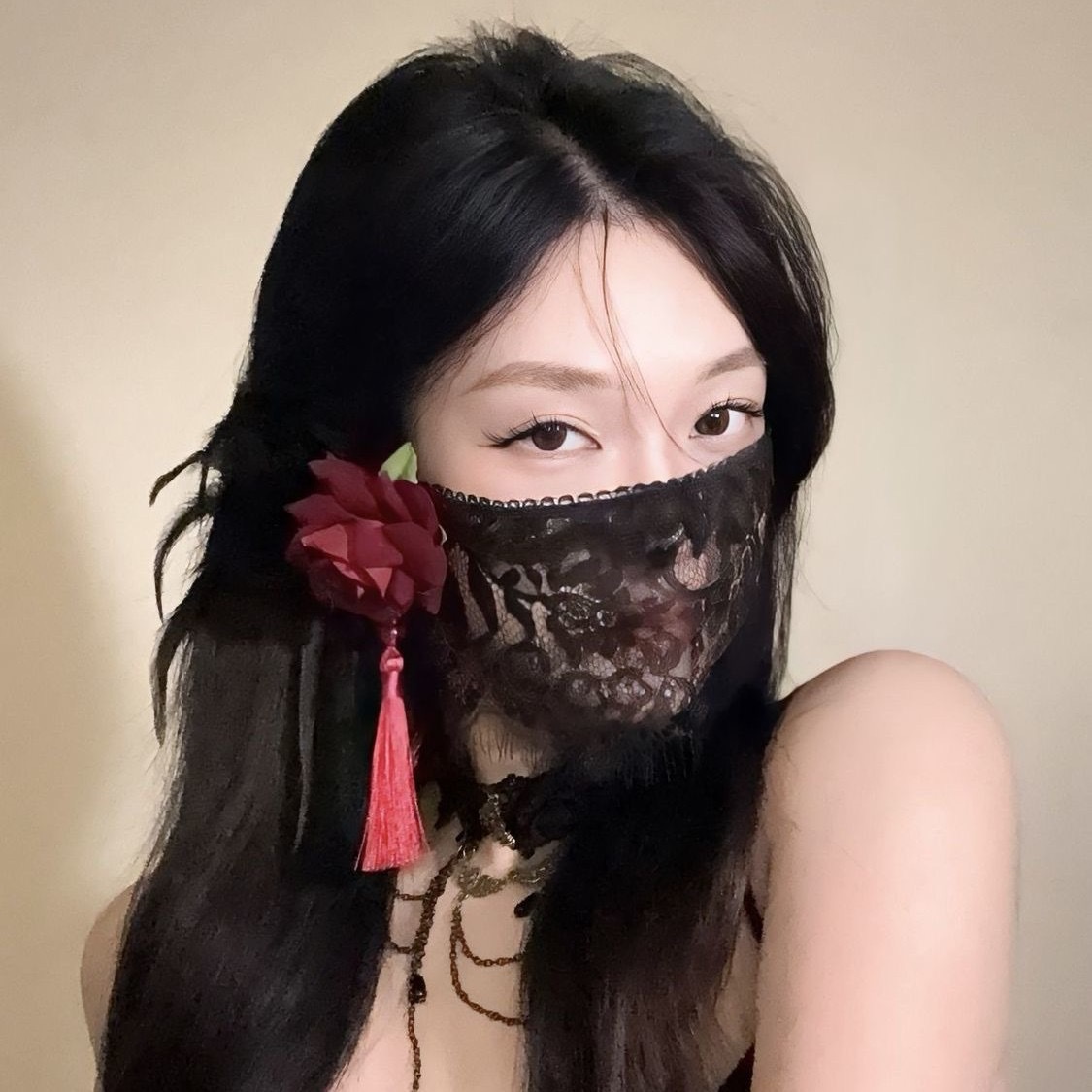 2026 New Black Flower Half Fac - Respirator Half Face recension och pris