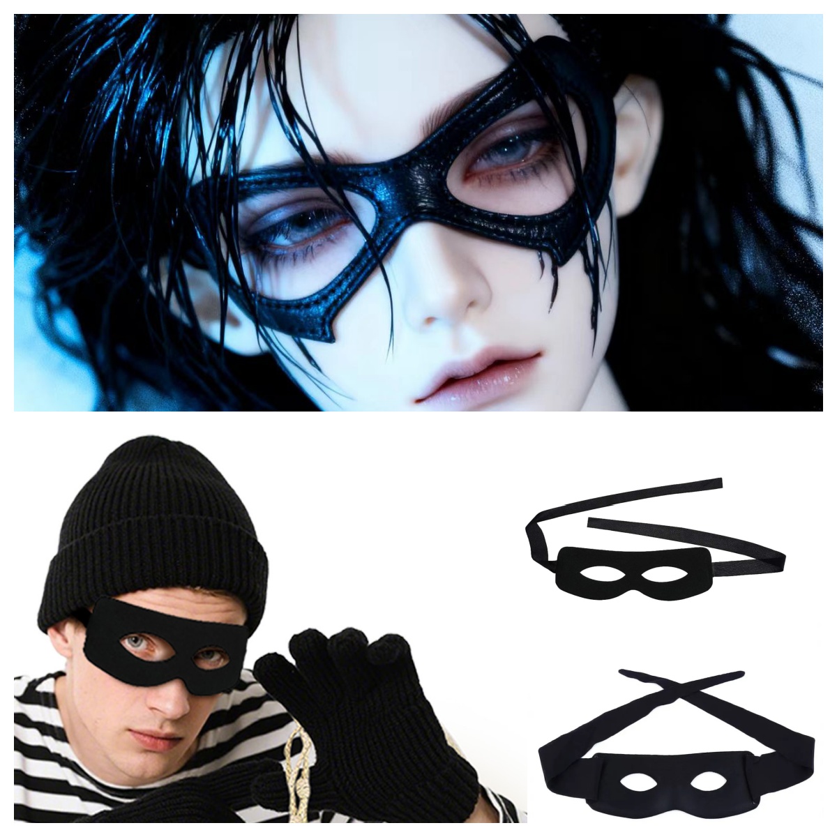 Half Face Eye Mask For Cosplay - Respirator Half Face recension och pris