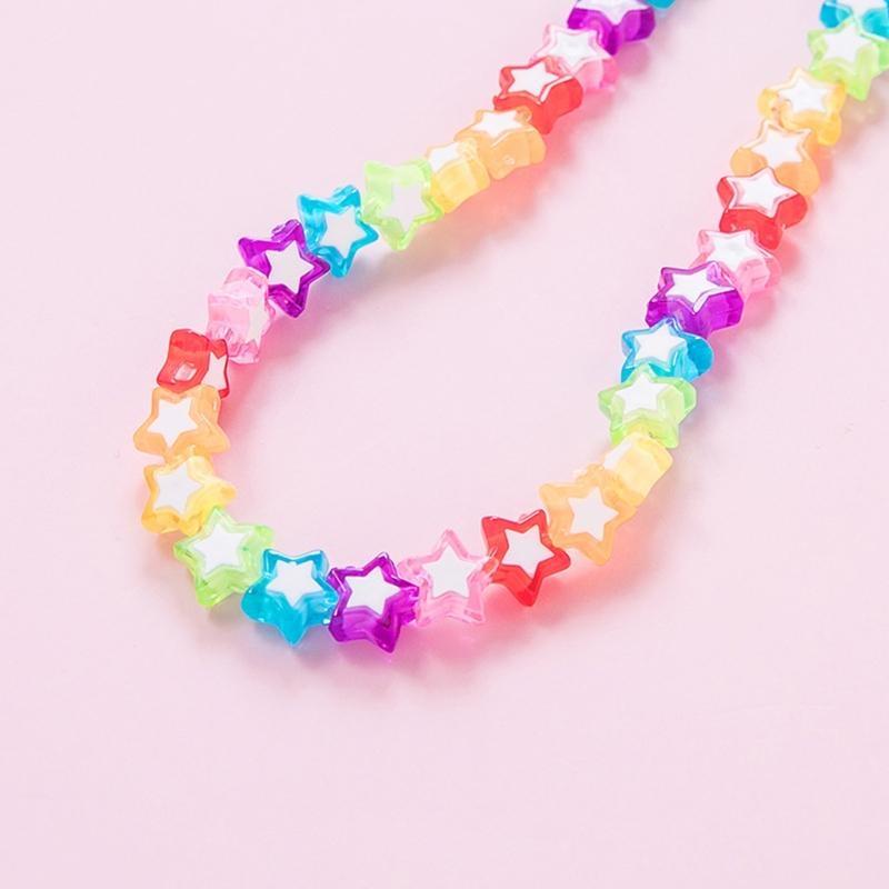 A52E Kids Acrylic Rainbow Colo - Mask Chain Holder recension och pris