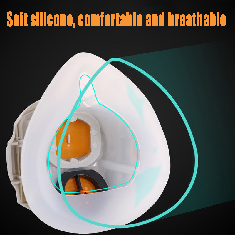 Silicone Dust-proof Gas Mask R - Cloth Face Mask Washable recension och pris
