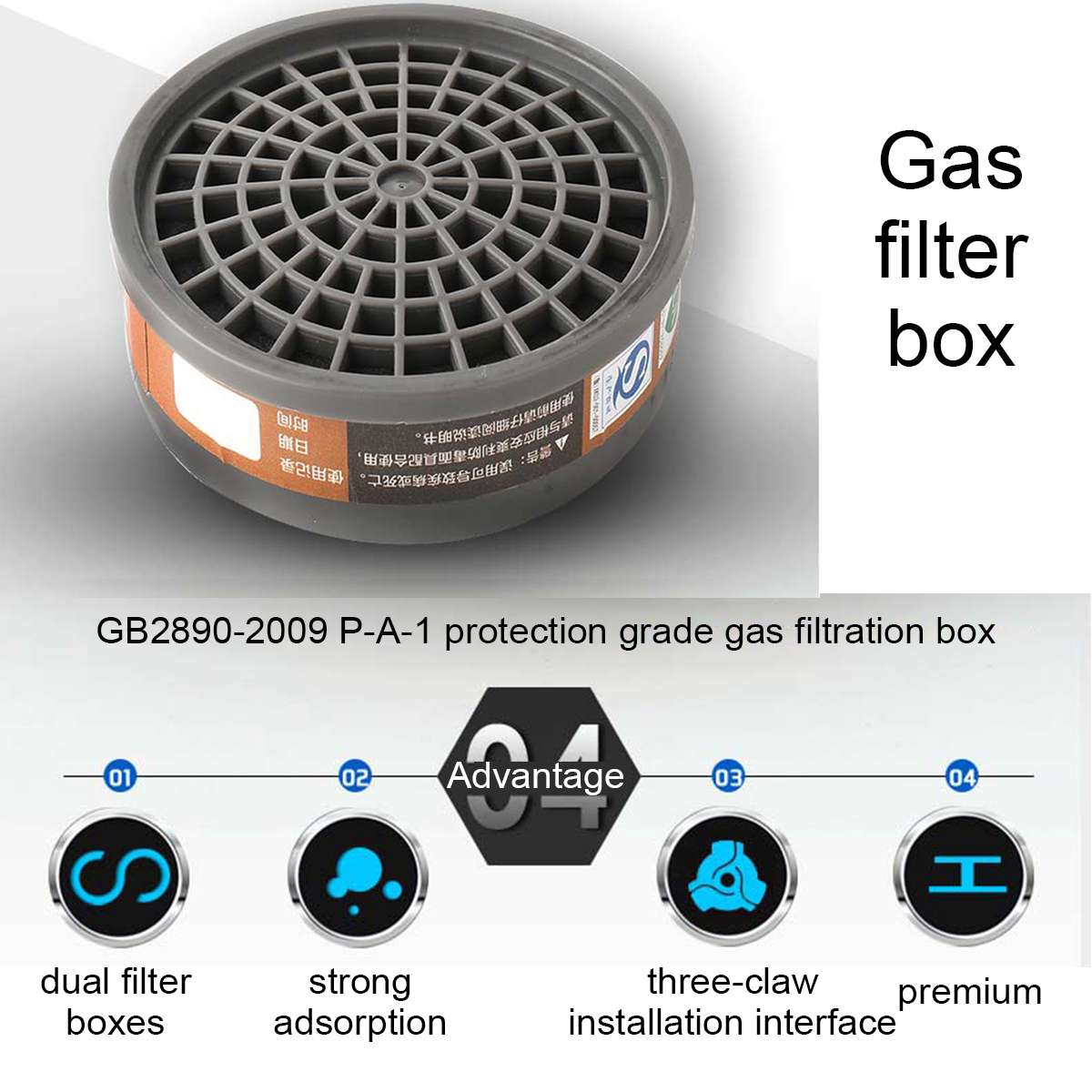 Protective Anti Bacteria Dust  - Face Mask Storage Box recension och pris